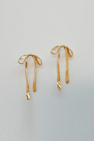 Ribbon classic earring