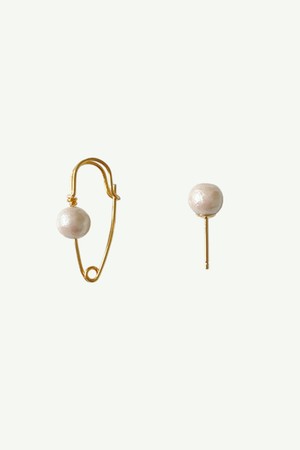 Pearl gold clip