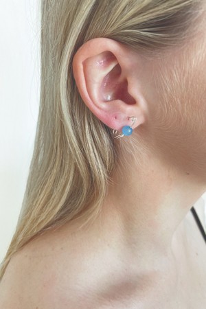 Cloud clip earring