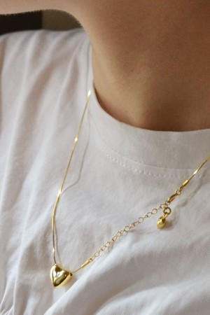 Cute heart necklace