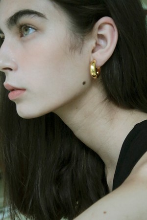 Old moon earring