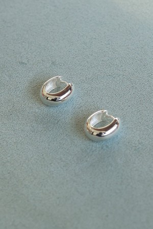 Water drop silver earring
