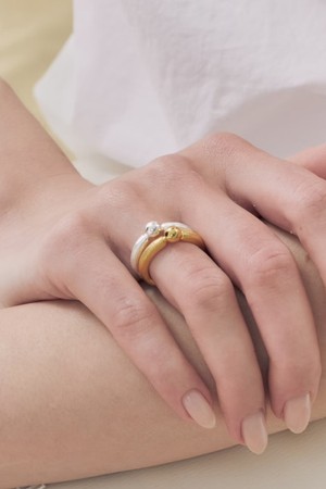 Sandy donut ring
