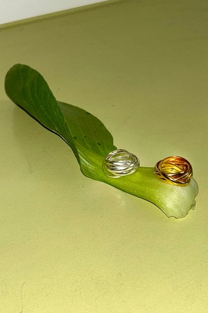 [5차 리오더] Bold soft layered ring_Silver925 Gold