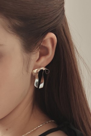 Balletcore mini earring Silver