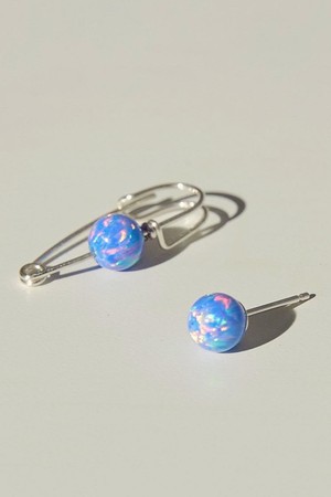 Opal stone clip (Set)