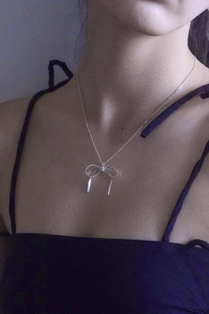 Ballerina necklace Silver