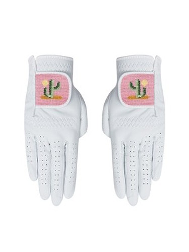 Cactus Needlepoint Glove (Pair)-a