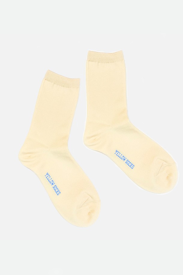 yellow socks - 양말 - COSY SOCKS CREAM 코지 삭스 크림