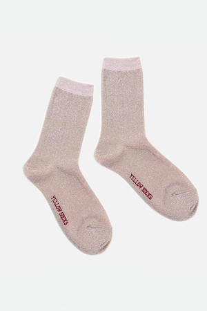 GLITTER SOCKS SILVER PINK 글리터 삭스 실버 핑크