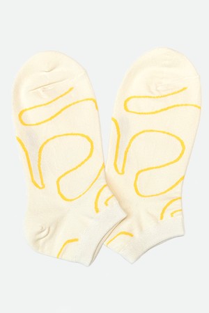 ANKLE SOCKS RIBBON IVORY 앵클삭스 리본 아이보리