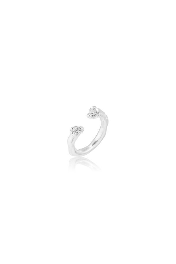 LEHAUL - 반지 - LOVE RING(white)(silver925)