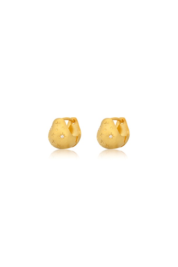 LEHAUL - 귀걸이 - ARTS PEAR (silver925/18K gold plated)