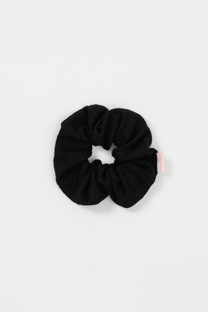 FINE FLOWER SCRUNCH (BLACK)