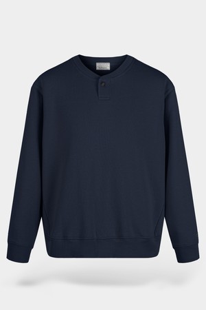 원버튼 헨리넥 맨투맨