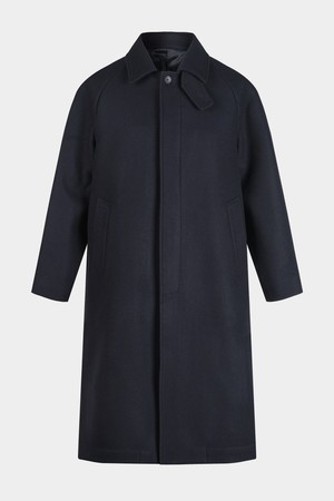 울 블렌드 발마칸 코트