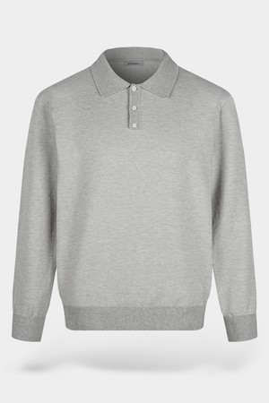 소프트 워셔블 투톤 카라 니트