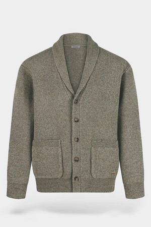 캐시미어 터치 숄 카라 가디건