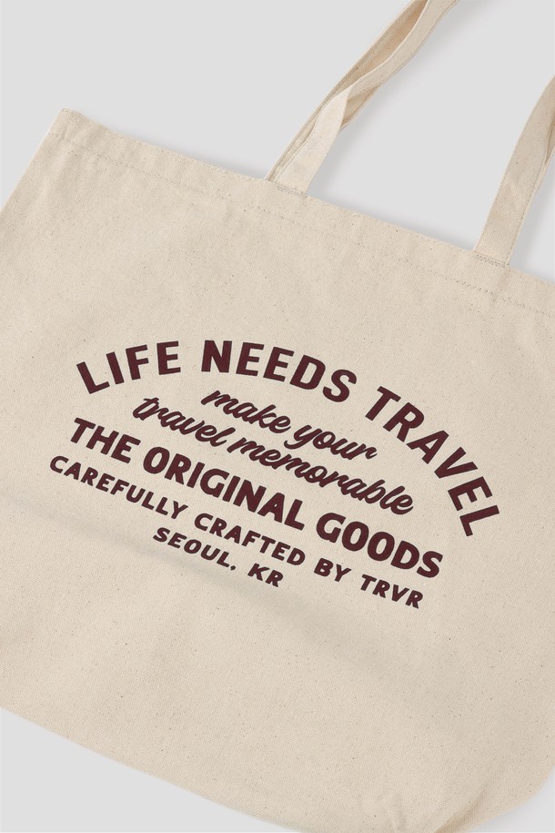 TRVR - 기타가방 - Casual Tote LNT Lettering