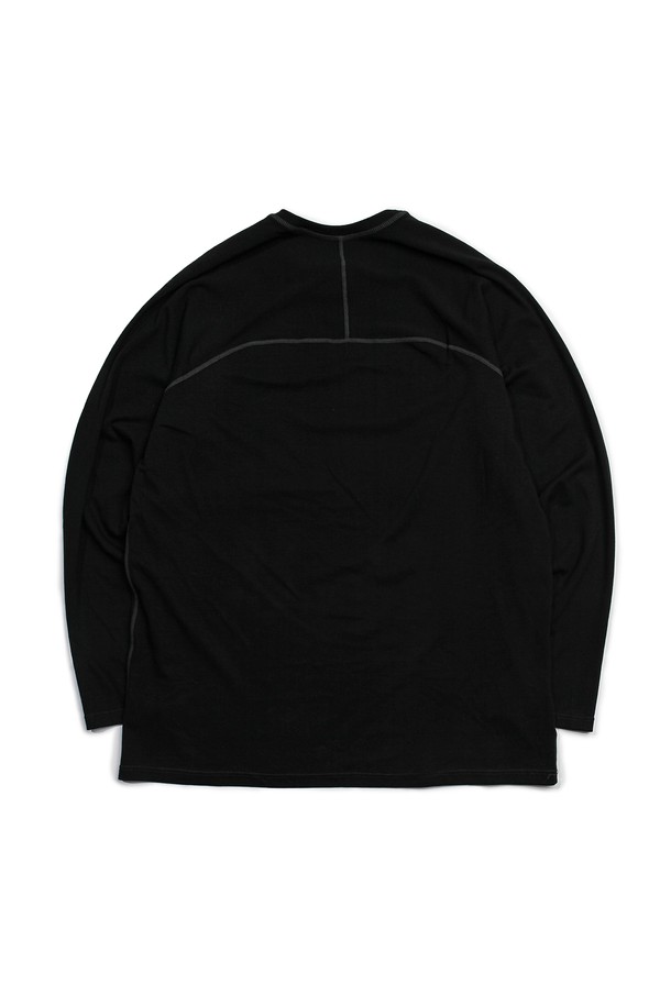 SLOWPOKE - 긴팔티셔츠 - Standard Track Long Sleeve -Black-