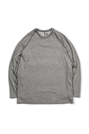 Standard Track Long Sleeve -Melange Grey-