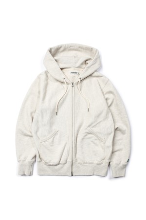 Standard Zip-up Hoodie -Oatmeal-