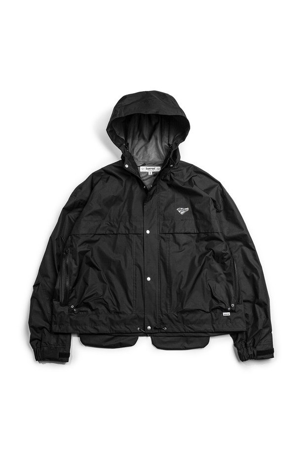 SLOWPOKE - 자켓 - 3L Nylon Ripstop Mountain Jacket (Waterproof) -Black-