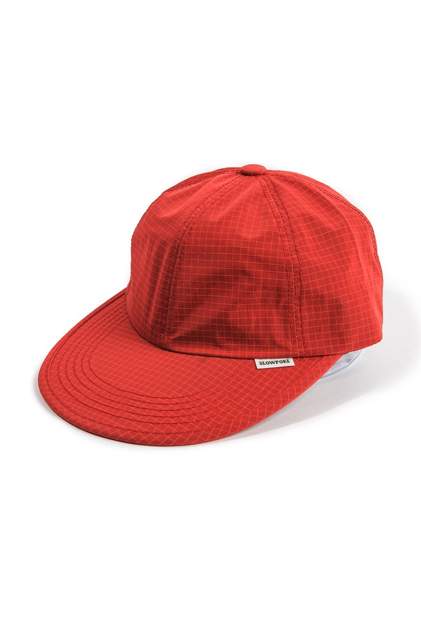 SLOWPOKE - 모자 - Ripstop Long Bill 6-Panel Cap -Red-