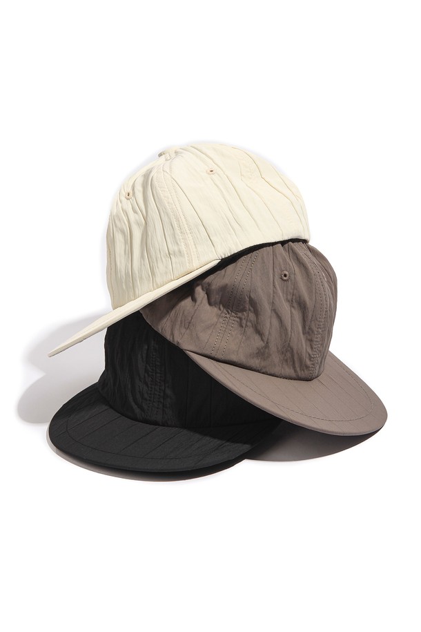 SLOWPOKE - 모자 - Quilted 6-Panel Cap -Black-