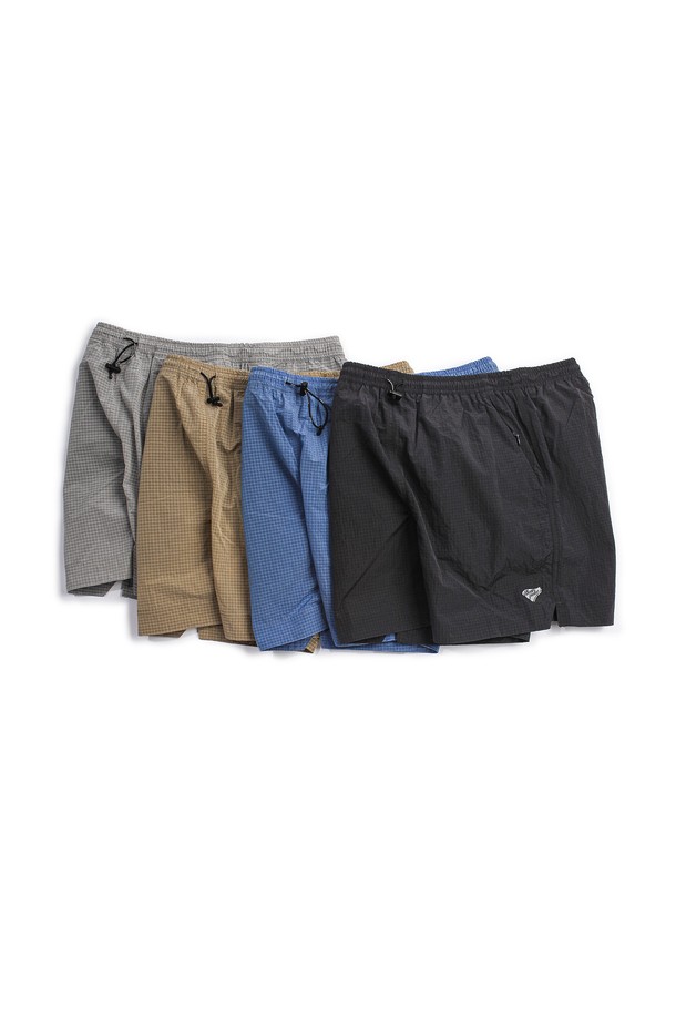 SLOWPOKE - 하프팬츠 - Ripstop Easy Shorts -Blue-