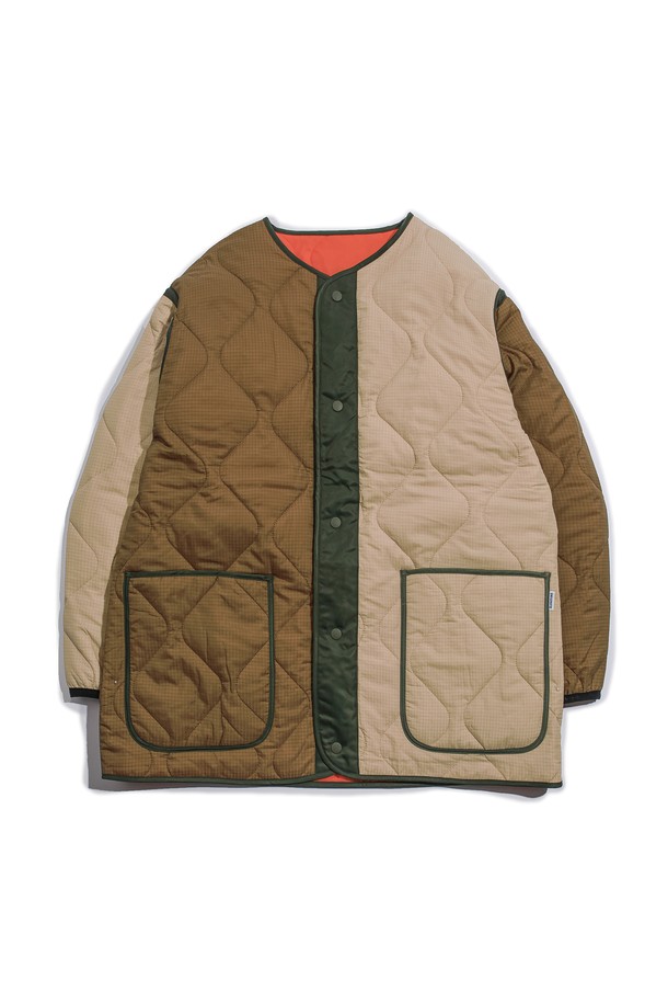 SLOWPOKE - 자켓/점퍼 - Reversible Quilted Jacket -Multi Beige-