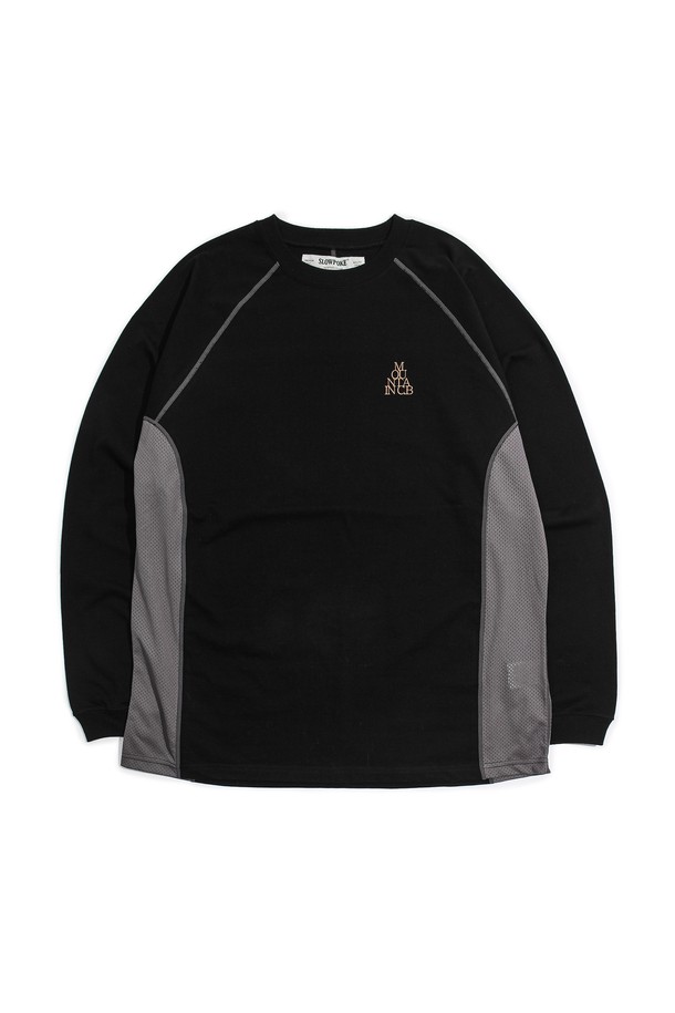 SLOWPOKE - 긴팔티셔츠 - Sport Long Sleeve -Black-