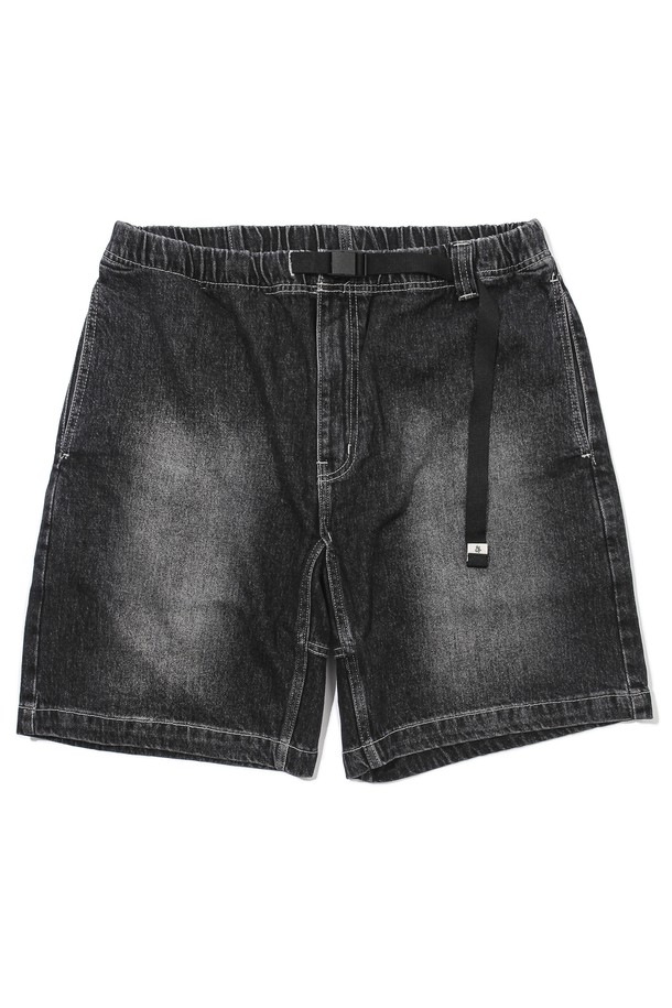 SLOWPOKE - 캐주얼팬츠 - Climbing Shorts (Cone Denim) -Black-