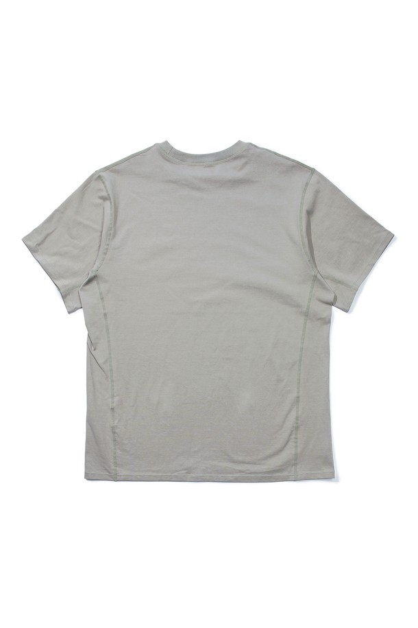 SLOWPOKE - 반팔티셔츠 - Athletic Short Sleeve -Light Grey-