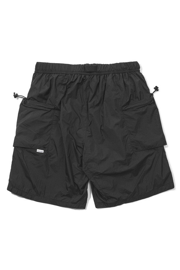 SLOWPOKE - 캐주얼팬츠 - Nylon Cargo Shorts -Black-