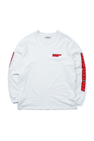 RUN Loose Fit Long Sleeve -Snow White-