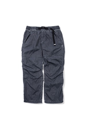 Pigment Dyed Track Pants -Navy-