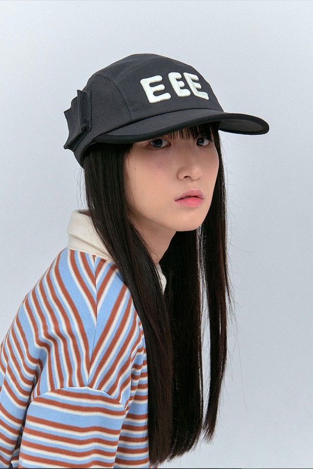 elldu - 모자 - Pocket Camp cap Charcoal