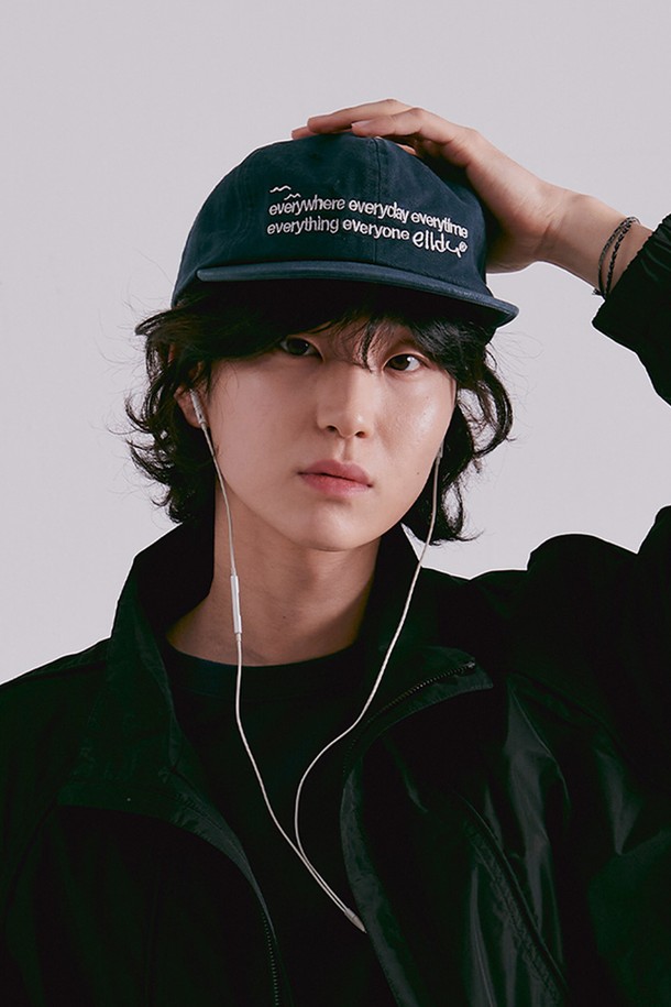 elldu - 모자 - every x5 stitch cap Navy