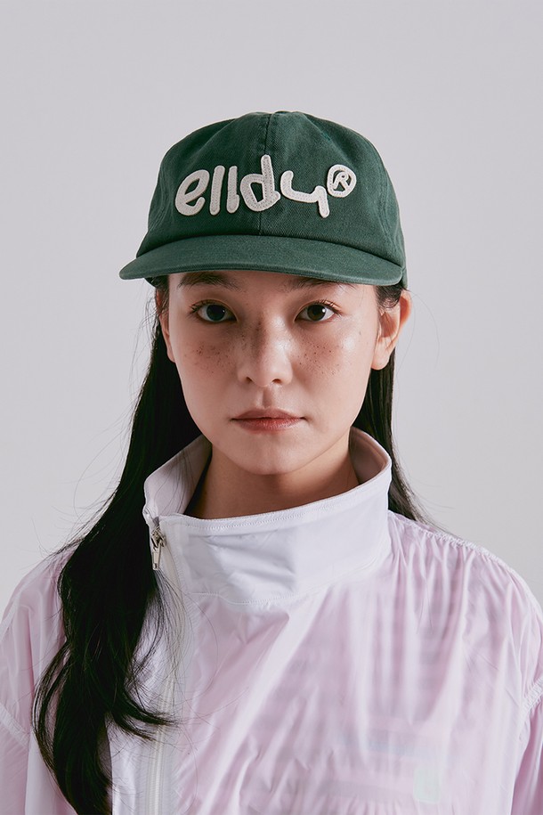 elldu - 모자 - elldu appliqué-ap Green