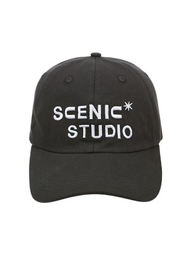 SCENIC STUDIO CAP -CHARCOAL GRAY--a