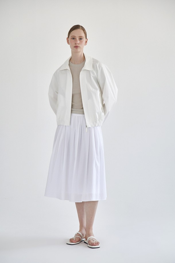 A HAUTE - 롱스커트 - Louise Skirt (White)