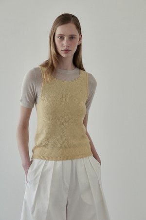 Square  sleeveless (Custard)