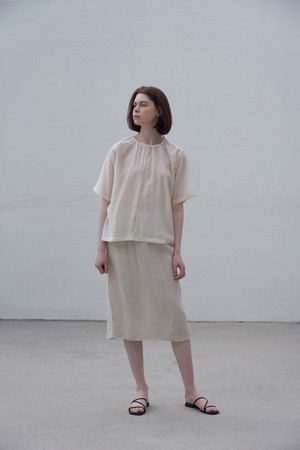 Reese skirt (Pure linen)