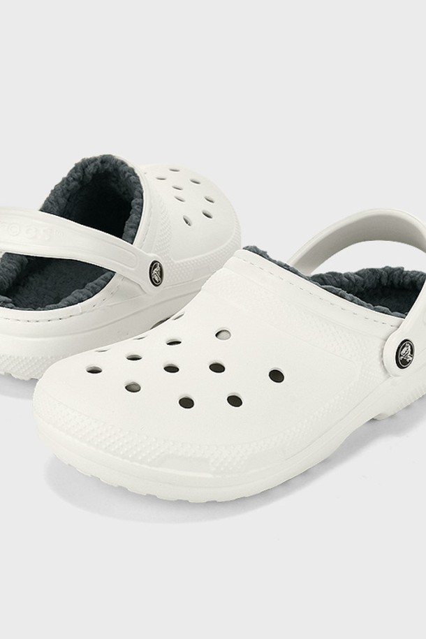 CROCS - 샌들/슬리퍼 - [크록스] 클래식 라인드 클로그 털실내화 203591-10M