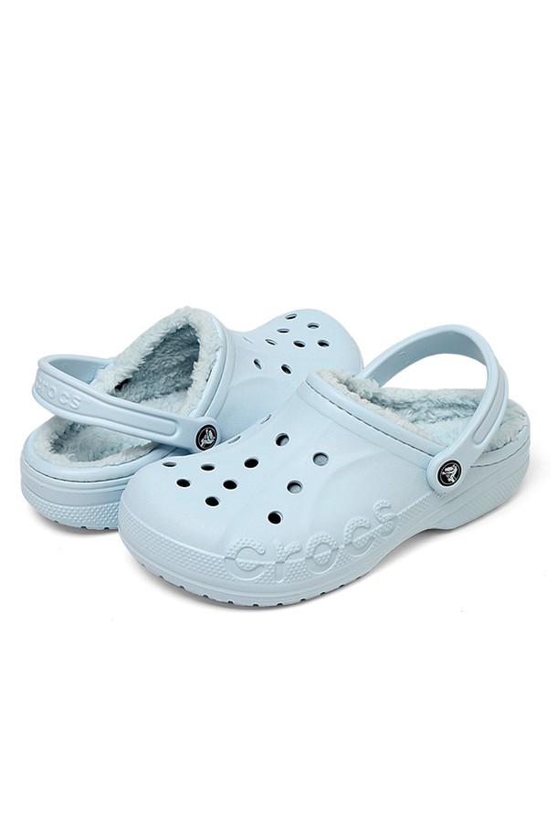 CROCS - 샌들/슬리퍼 - [크록스] 바야 라인드 클로그 털실내화 205969-4JZ