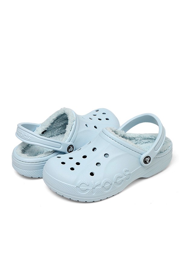 CROCS - 샌들/슬리퍼 - [크록스] 바야 라인드 클로그 털실내화 205969-4JZ