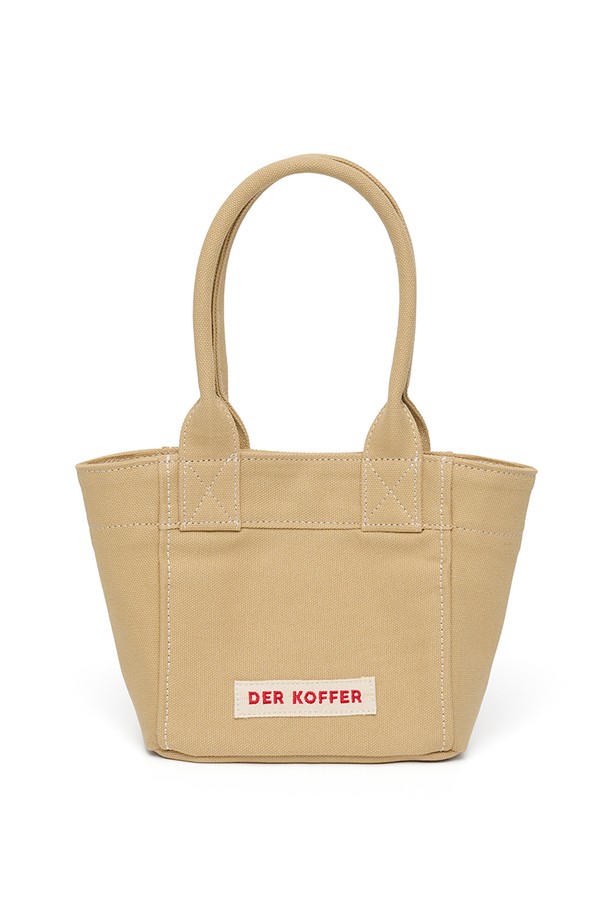 DER KOFFER - 토트백 - SHOPPER CANVAS MINI [SAND]