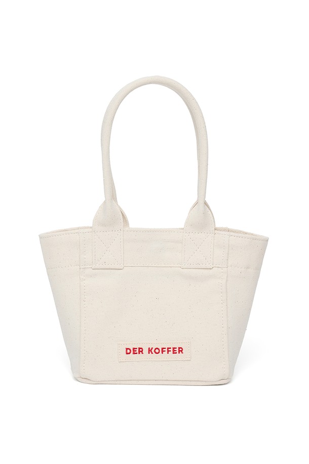 DER KOFFER - 토트백 - SHOPPER CANVAS MINI [NATURAL]