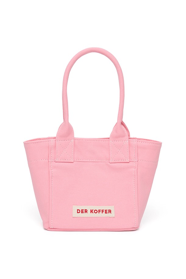 DER KOFFER - 토트백 - SHOPPER CANVAS MINI [BABY PINK]